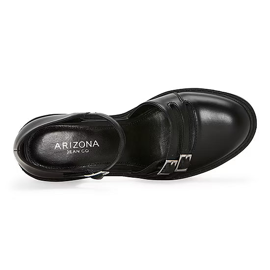 Arizona Jean Co Last Womens Round Closed Toe Mary Jane Shoes